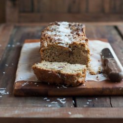 Zucchini Coconut Lunchbox Bread