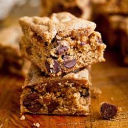 Almond Butter-Quinoa Blondies