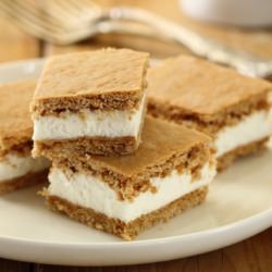 Ginger Cheescake Bars