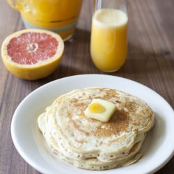 Banana Walnut Pancakes