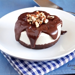 Decadent Brownie Ice Cream Cake