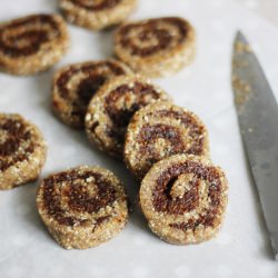 Raw Pinwheel Cookies