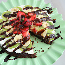 Brownie Pizza