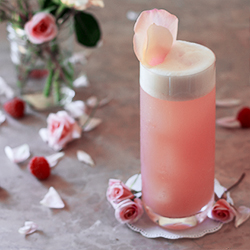 Raspberry Rose Fizz