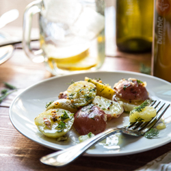 Balsamic Vinaigrette Potato Salad