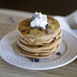 Vegan Chocolate Chip Pancakes