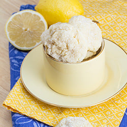 Lemon Crinkle Cookies