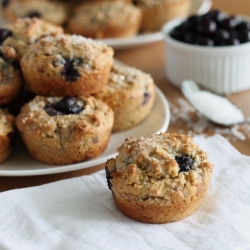 Blueberry Oat Muffins