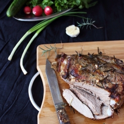 Roasted Lamb Leg