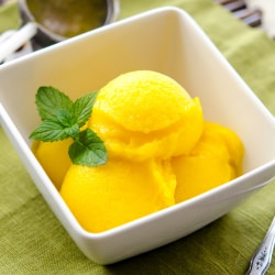 Mango Lime Sorbet