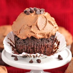 Secretly Healthy Chocolate Cupcakes