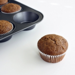 Banana Molasses Muffins (Vegan)