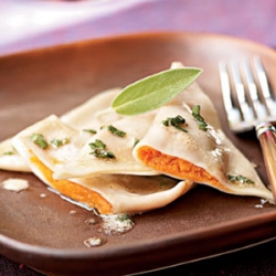 Sweet Potato Spice Ravioli