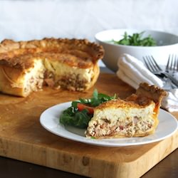 Bacon Cheese Onion Quiche