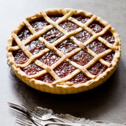 Plum Jam Tart