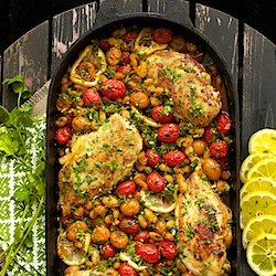 Mediterranean Roasted Chicken