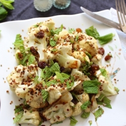 Roasted Cauliflower Salad