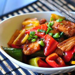 Sweet and Sour Tofu (fish)