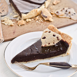 Dark Chocolate Pie