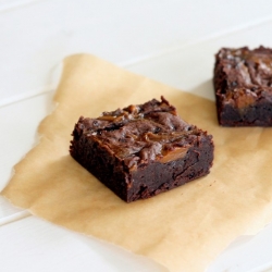 Salted Dulce De Leche Brownies