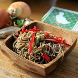 Soba Noodle Dish