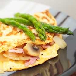 Asparagus Omelette