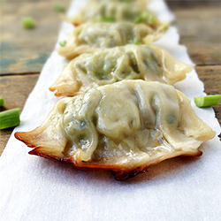 Asparagus Potstickers