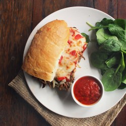 Crockpot Italian Beef Sandwiches