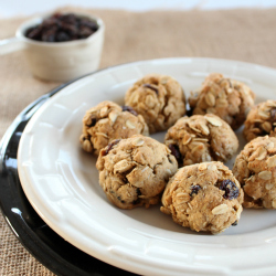 Gluten Free Oatmeal Raisin Cookies