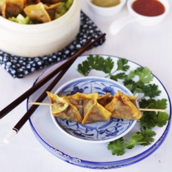 Fried Dim Sum with Peking Duck