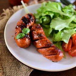 Sausages Grilled Marinated