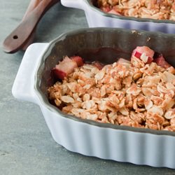 Rhubarb Crisp