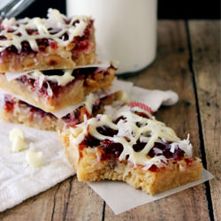 Lemon Raspberry Magic Bars