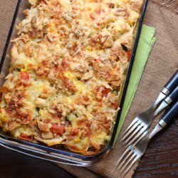 Creamy Chicken Tortilla Casserole