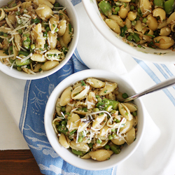 Spring Pea + Asparagus Pasta