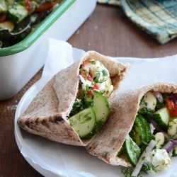 Greek-Flavored Butter Bean Salad