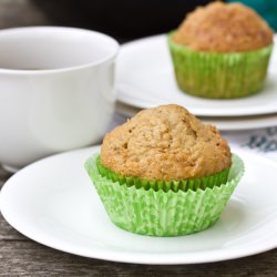 Applesauce Pear Muffins