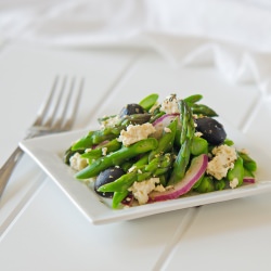 Greek Asparagus Salad