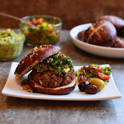 Flavourful Quinoa-Tofu Burgers