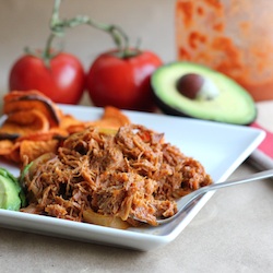 Pulled Pork with No Sugar Added BBQ