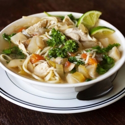 Persian Chicken Noodle Soup