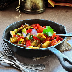 Grilled Ratatouille Pasta