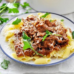 Slow-Cooked Beef Ragu Pasta