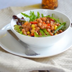 Nigerian Brown Bean Salad