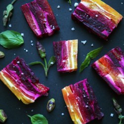 Beet and Goat Cheese Terrine