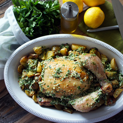 Lemon, Parsley, Parmesan Chicken