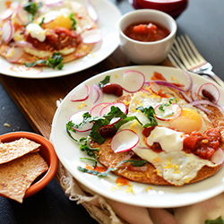 Gluten Free Breakfast Tostadas