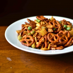 Thai Peanut Chex Mix