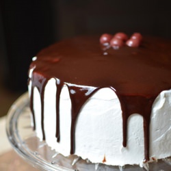 Drunken Cherry Cake