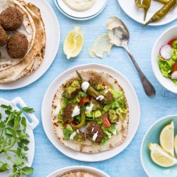 Watercress and Pea Falafels